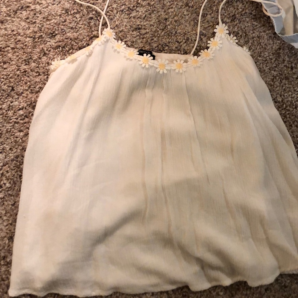 Sundlower tank top